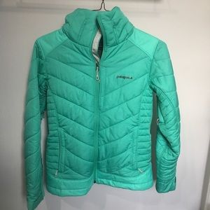 Patagonia W S Down Ski/Snowboard Jacket Mint Green